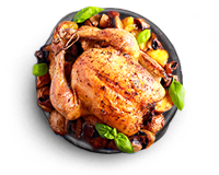 Кура (грудка, бедро, голень)