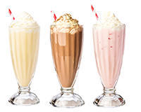 Молочный коктейль из фаст-фуда